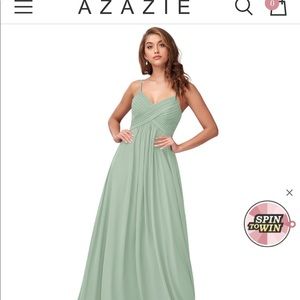 Azazie, A8, style Shannon.